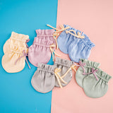 22 Momme Mulberry Silk Baby Mittens, Made in USA, Newborn no Scratch Gloves for Baby Boys Girls, Organic Silk Eczema Mittens