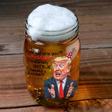 Funny Trump Birthday Glass - Trump Birthday Gifts for Men, Donald Trump Gifts for Men, Funny Birthday Gift for Women, Trump Gifts, Birthday Gift for Husband, Trump Stuff, Maga Merch (SHOT GLASS)
