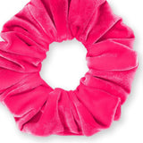 Velvet Scrunchies Premium Plush Soft Ponytail Holder Made in the USA Black