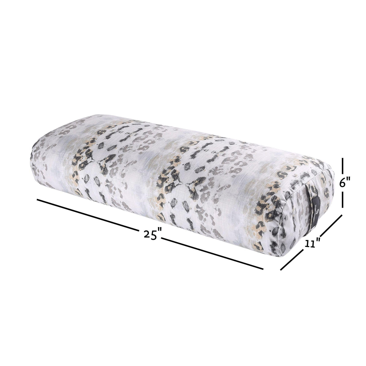 Hugger Mugger Standard Yoga Bolster - Firm, Supportive, Handmade, Durable
