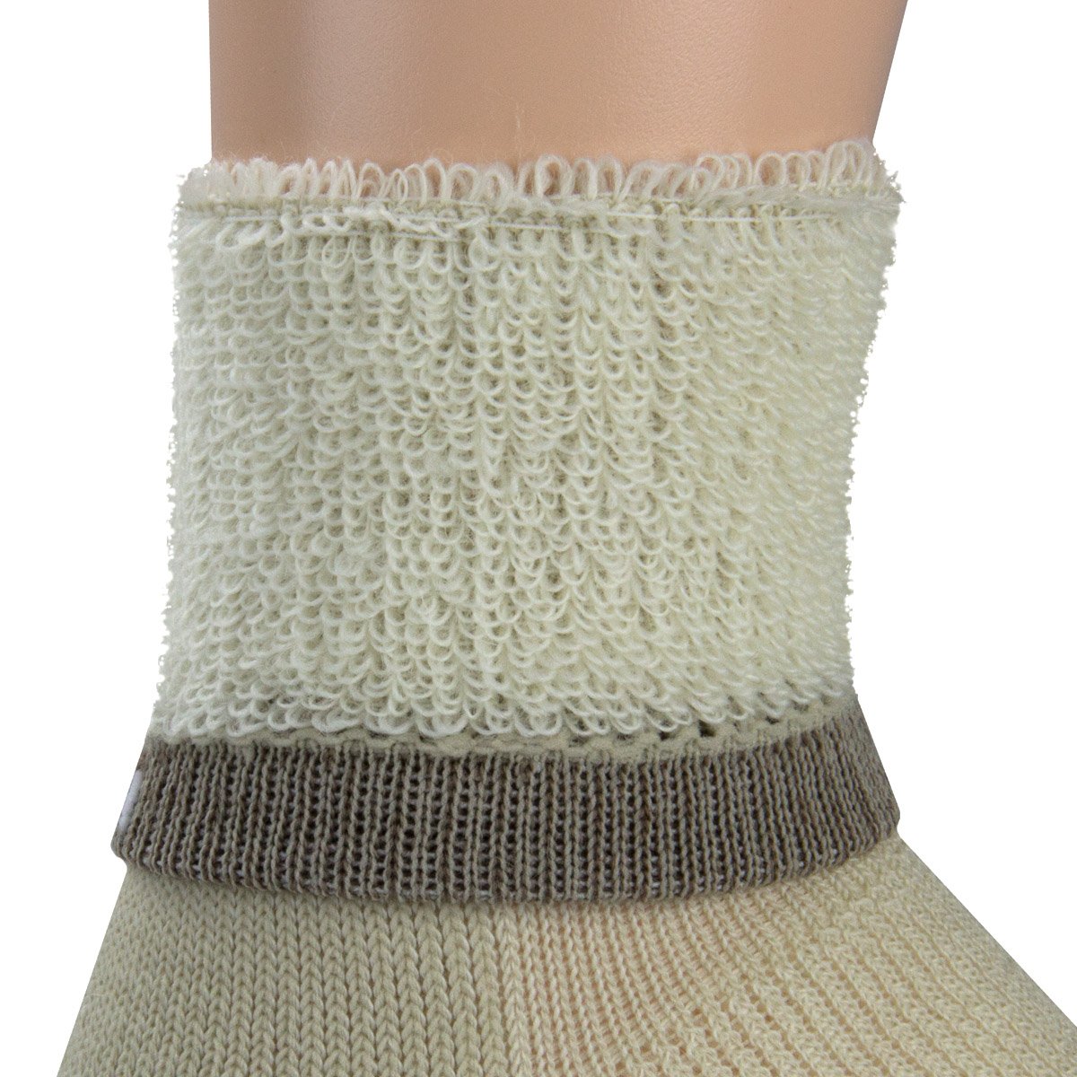 Merino Wool Crew Hiking Sock - Moisture Wicking Sock - Cushioned Sock