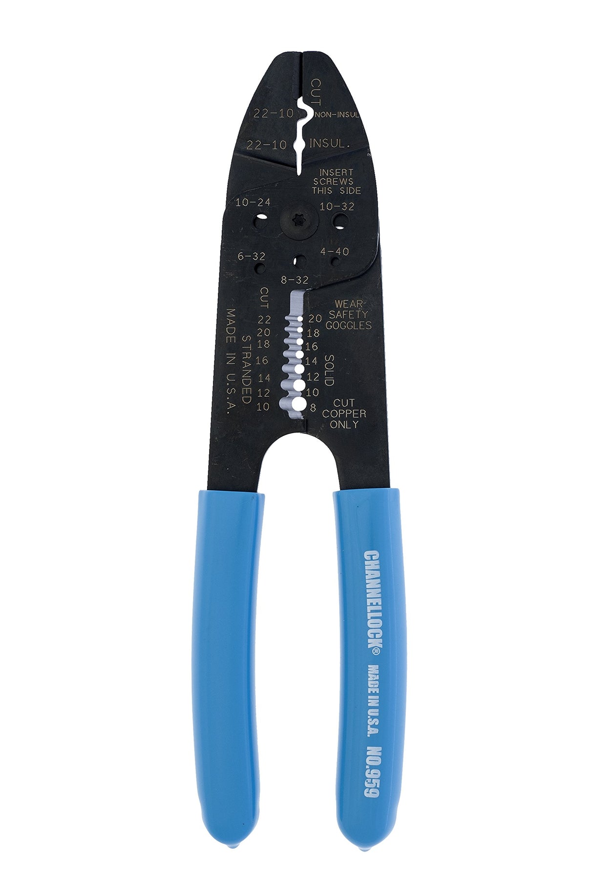 CHANNELLOCK 957 7" Ergonomic Handle Wire Stripping Tool