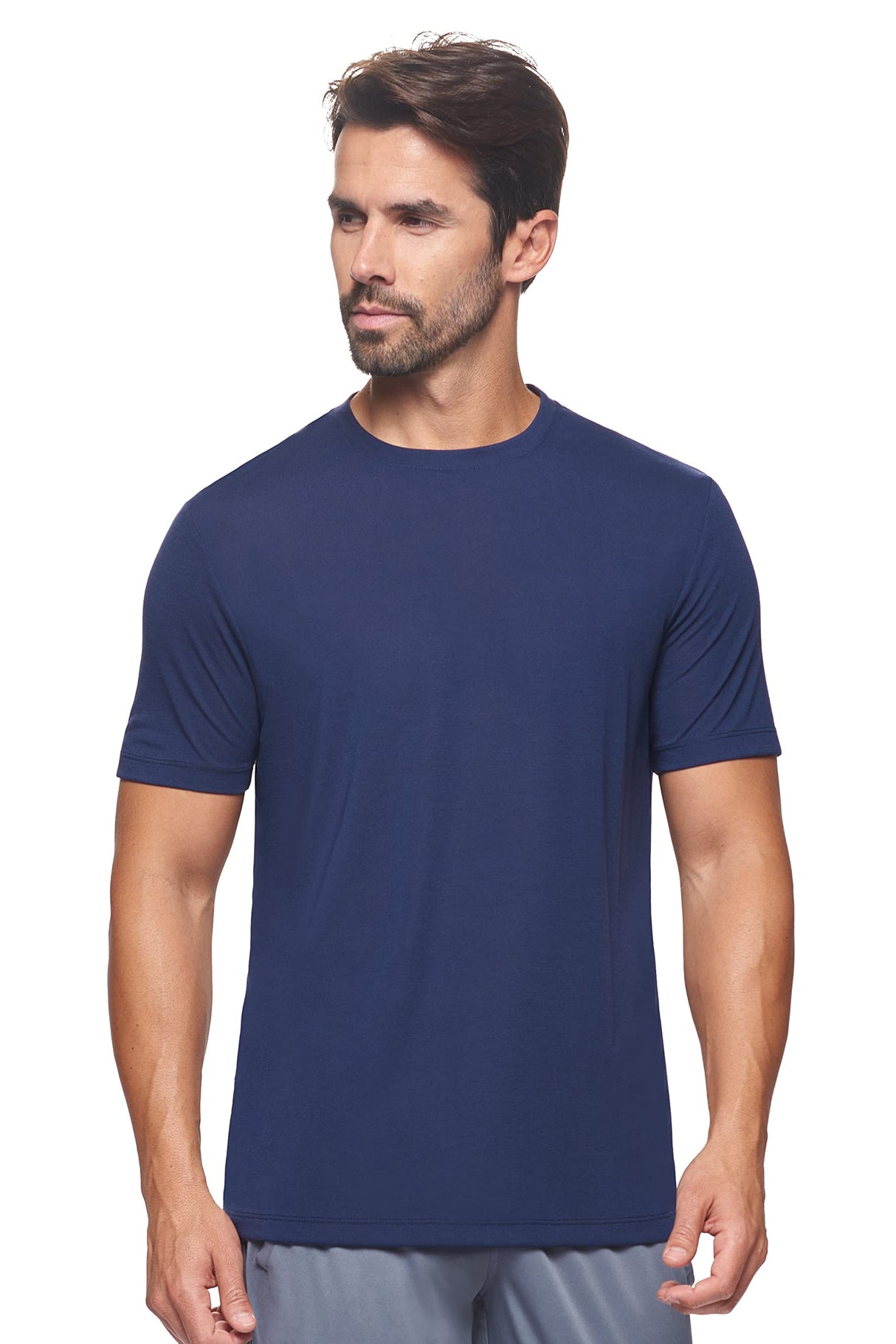 Expert Brand USA-Made Men's Soft Casual Activewear Siro Crewneck T-Shirt