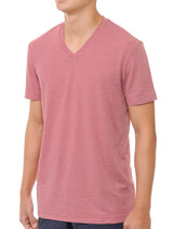 YURO-K Men's Short Sleeve V-Neck T-Shirt Premium Cotton Classic Short Sleeve V-Neck T-Shirt