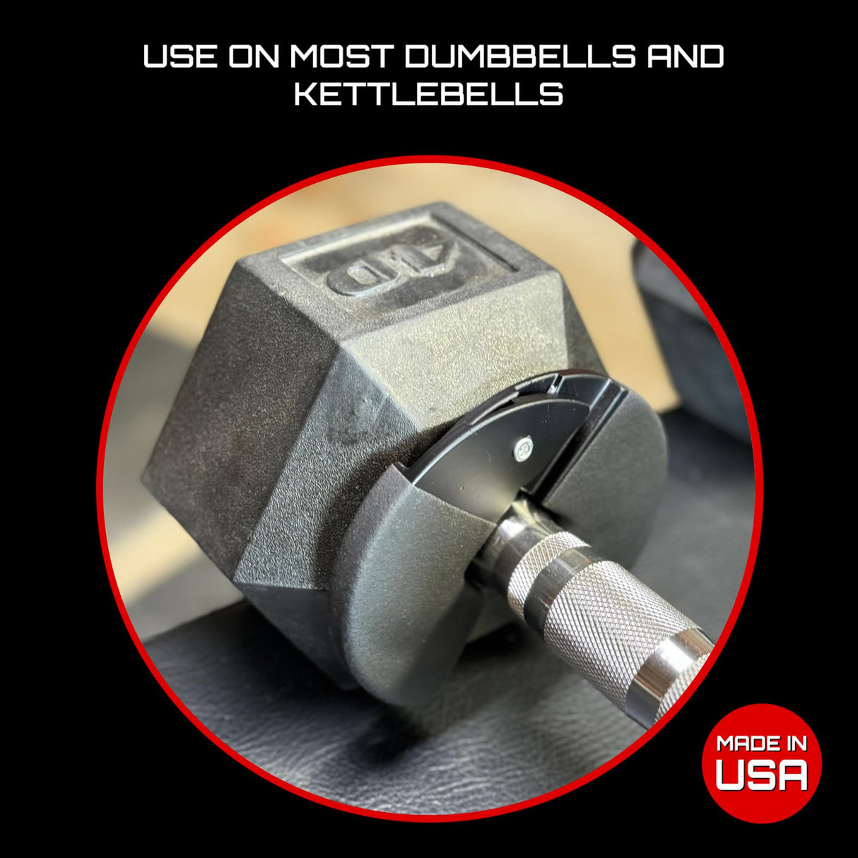 Micro Gainz Dumbbell Fractional 1.25lb Weight Plate, Ideal for Micro Loading, (Choose Color) 2 Piece Fractional Weight Plates, Designed for Dumbbell Training, Made In USA