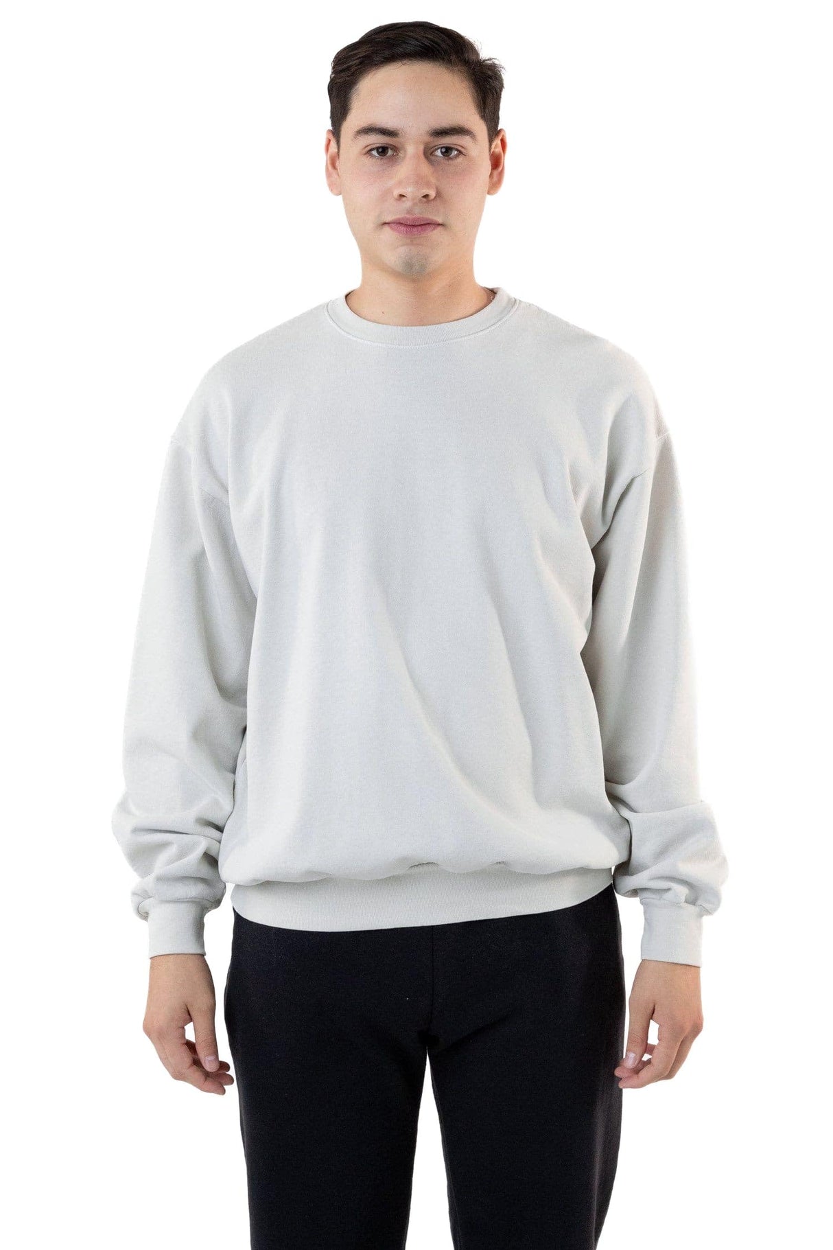 Los Angeles Apparel Heavy Fleece Crewneck Sweater (Garment Dye 2)