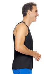 Expert Brand USA-Made Men's Drimax Active Sleeveless Muscle Shirt for Training Gym Hiking Workout