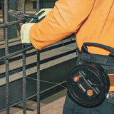 Klein Tools 27400 Tie wire Reel, Made in USA, Lightweight Aluminum, Left Handed and Right Handed with Rewind Knob