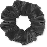 Velvet Scrunchies Premium Plush Soft Ponytail Holder Made in the USA Black