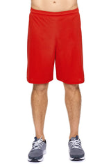 Expert Brand USA-Made Men's Oxymesh Dry Fit Athletic Basketball Shorts