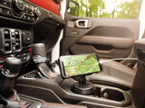 WeatherTech CupFone Two View-Universal Phone Cradle Mount with Black Plastic Knobs