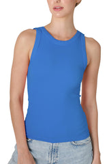 NIKIBIKI Women Seamless Reversible Ribbed Tank Top, Made in U.S.A, One Size