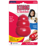 KONG Classic Toy & Ziggies Treats Combo Pack - Durable Chew Toy for Dogs - with Ziggies Chicken-Flavored Treats - Dog Accessories for Fun & Health - for Small Dogs