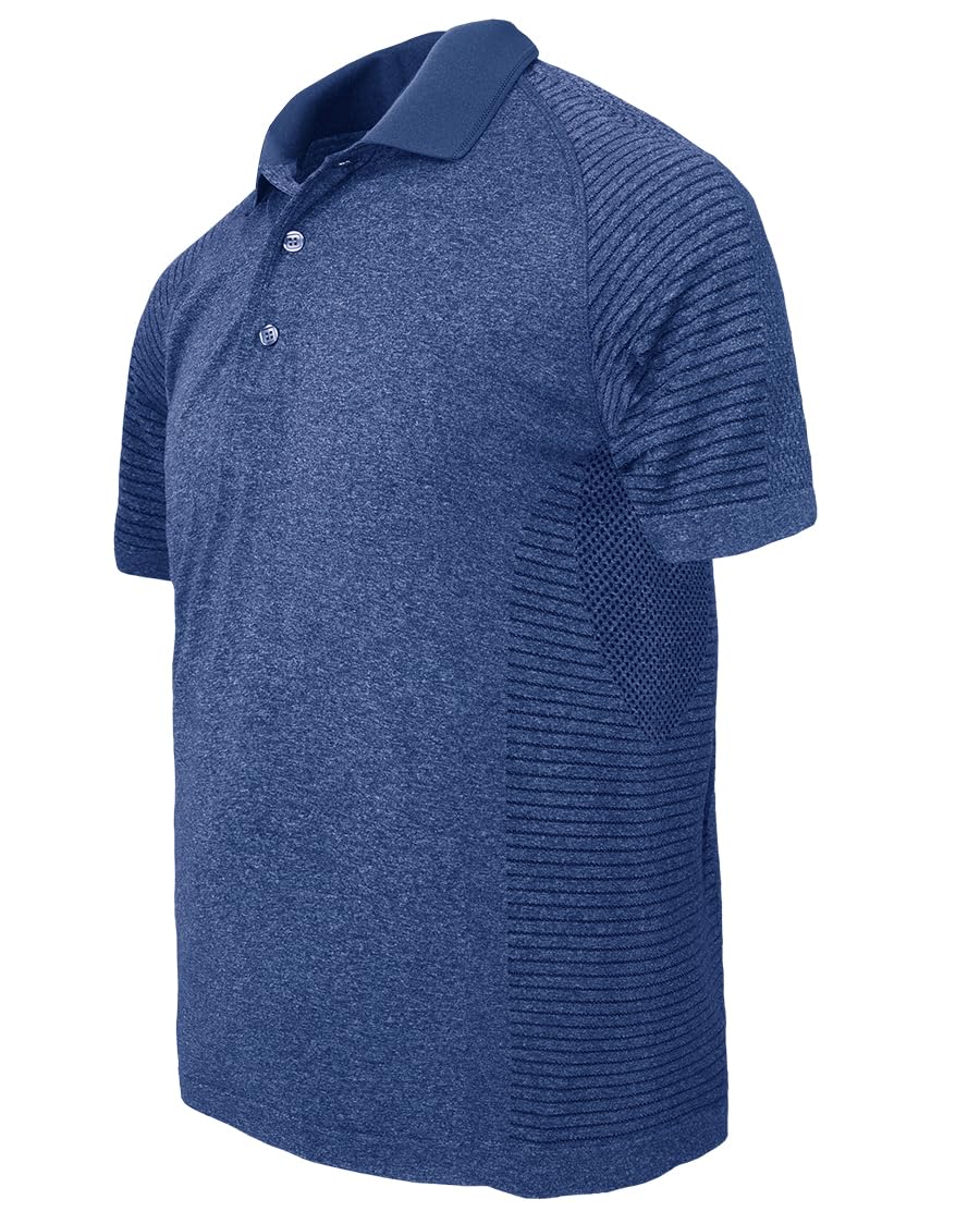 Akwa Men's Body Mapping Polo Made in USA