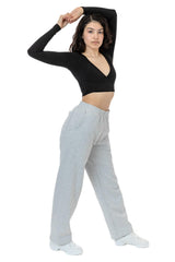 Heavy Fleece Wide Leg Sweatpants (Piece Dye)