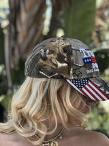 Made in USA Trump Hat 2024 Take America Back Camo Hat Adjustable Cap Hat Presidential Election Campaign