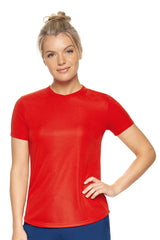 Expert Brand USA-Made Women's Drimax Dry Fit Short Sleeve Athletic T-Shirt