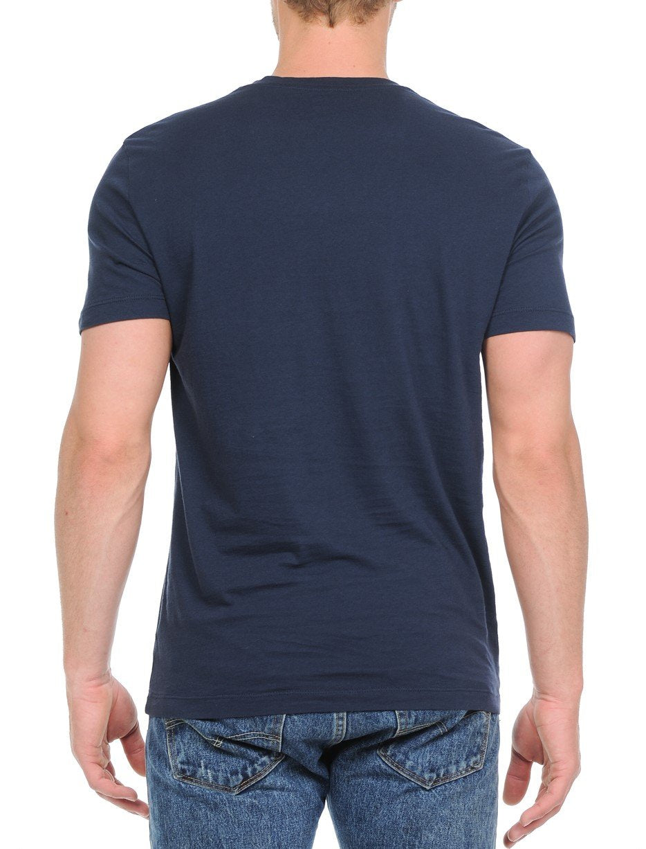 YURO-K Men's Short Sleeve V-Neck T-Shirt Premium Cotton Classic Short Sleeve V-Neck T-Shirt