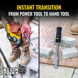 Klein Tools 602-7DD 5/16-Inch Keystone Demolition Driver, 7-Inch Shank, Made in USA