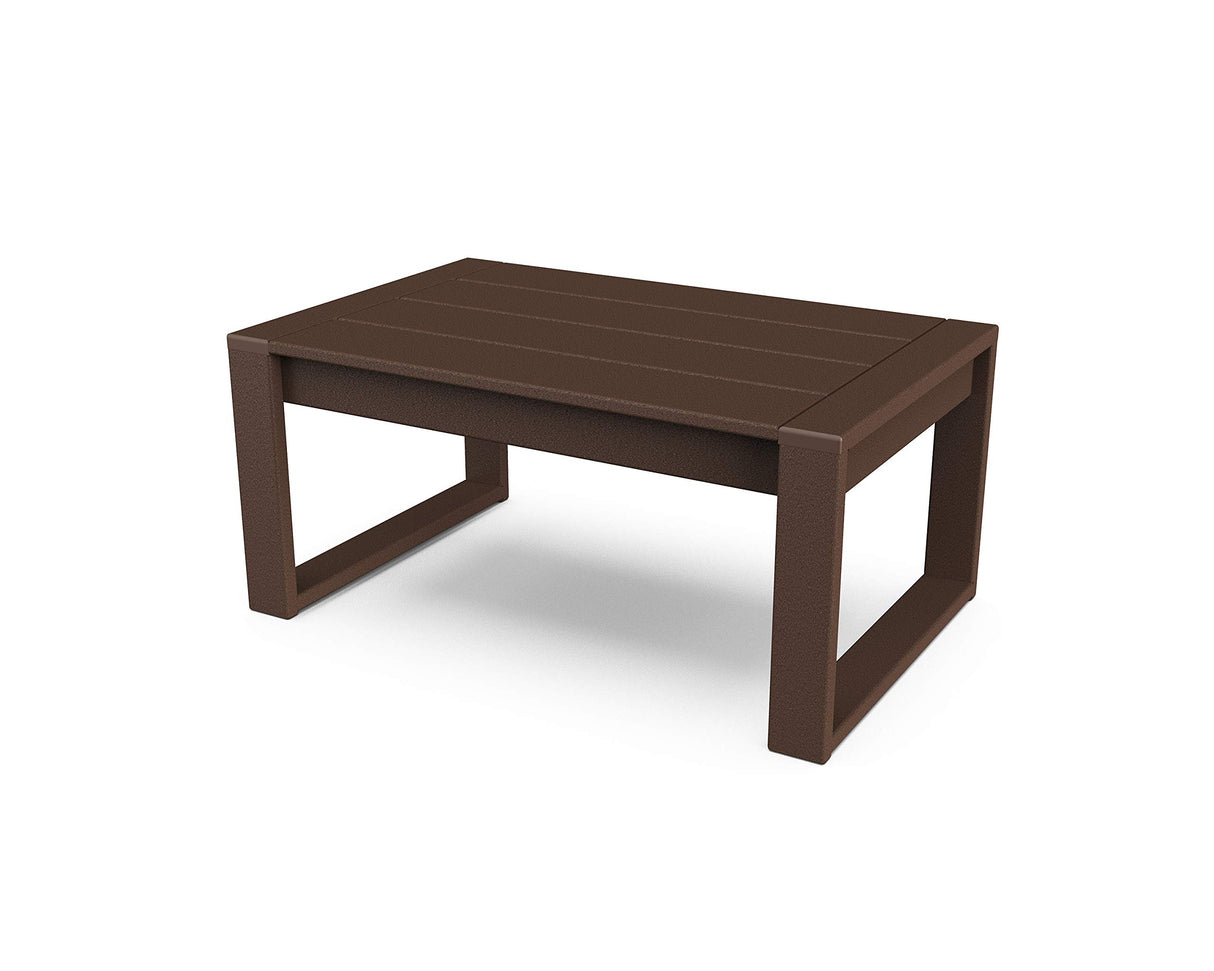 POLYWOOD® Edge Coffee Table, White