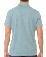 YURO-K Premium Cotton Slub Jersey Short Sleeve Men's Polo T-Shirt with Side Slit Small - XX