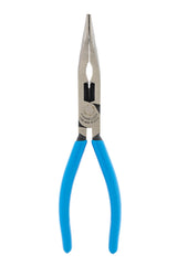 Channellock 326 6-Inch Long Nose Plier with Side Cutter, Blue