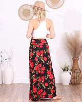 Popana Womens Long Maxi Skirt - Made in USA Long Skirts for Women Trendy - Casual Convertible Sundress Plus Size Maxi Skirt