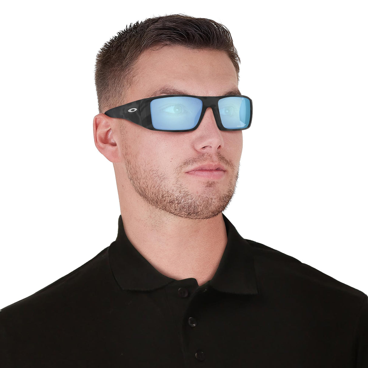 Oakley Men's OO9231 Heliostat Rectangular Sunglasses