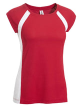 Expert Brand USA-Made Women's Oxymesh Dry Fit Quarter Sleeve Athletic T-Shirt