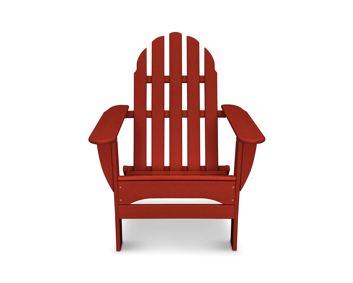 POLYWOOD AD5030WH Classic Folding Adirondack Chair, White 35.7 x 29 x 35.7 inches