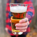 BenShot Guitar Rocks Glass - 11oz - HandCrafted Whisky Tumbler for Fathers Day or All-American Celebrations