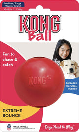 KONG, Ball Red, Medium/Large