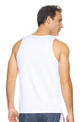 Expert Brand USA-Made Men's Drimax Active Sleeveless Muscle Shirt for Training Gym Hiking Workout