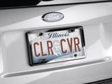 WeatherTech ClearCover License Plate Cover and Frame, Baby Blue