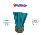 Caribbean Teal Tissue Paper 20 Inch x 30 Inch - 48 XL Sheets Premium Quality Tissue Paper by A1 bakery supplies