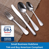 Bouillon Spoon Set of 24 Windsor Stainless Steel 18/10 Made in the USA by Sherrill Manufacturing 7340006881055 UEI KRGEC7XHJR76