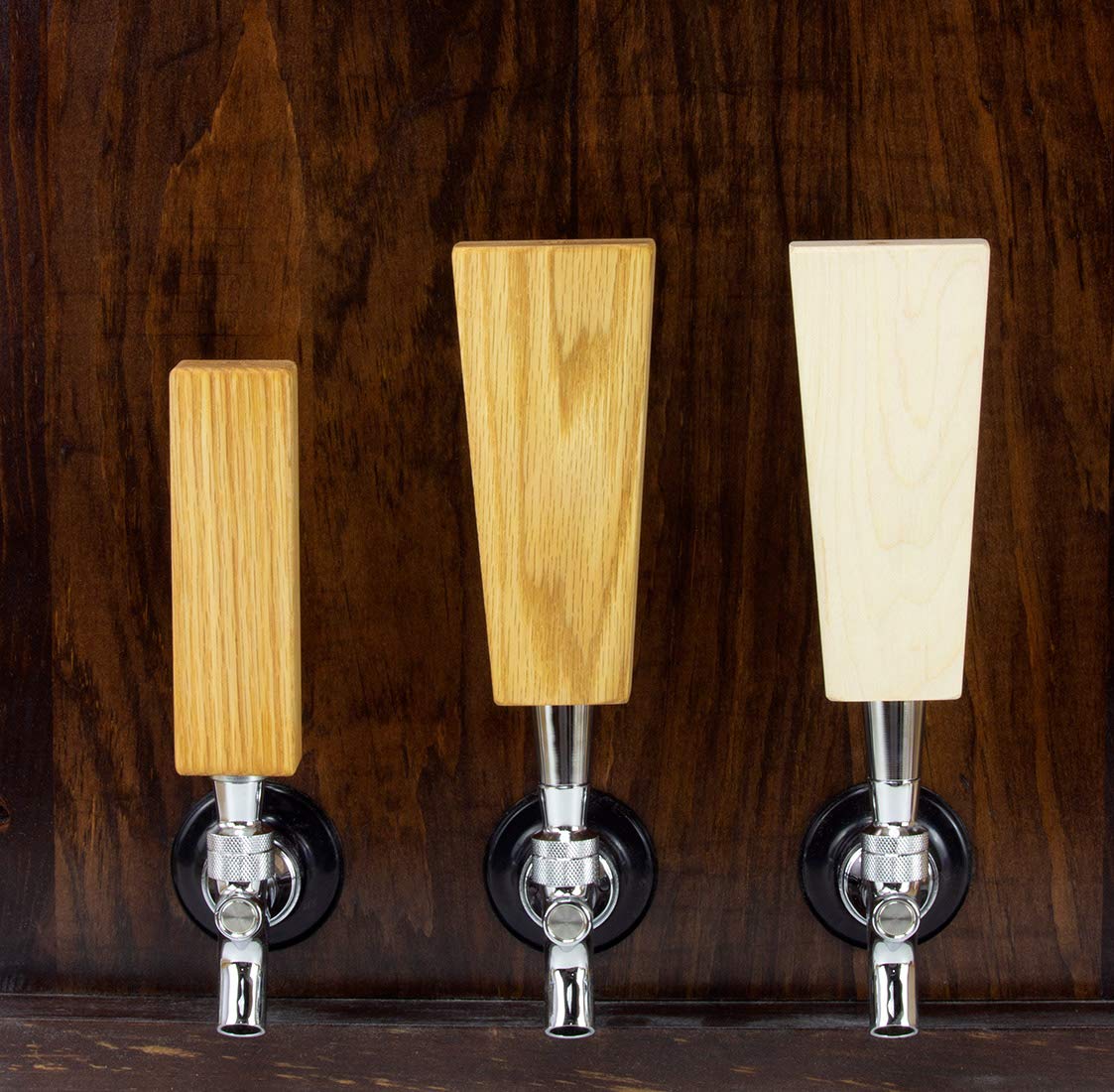 Classic 11" Solid Red Oak Tap Handle