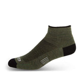 USA Made - Ankle Socks - Trail Running Socks - Merino Wool - Mountain Heritage