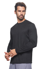 Expert Brand USA-Made Men's Drimax Long-Sleeve Active Shirt for Training Gym Hiking Workout