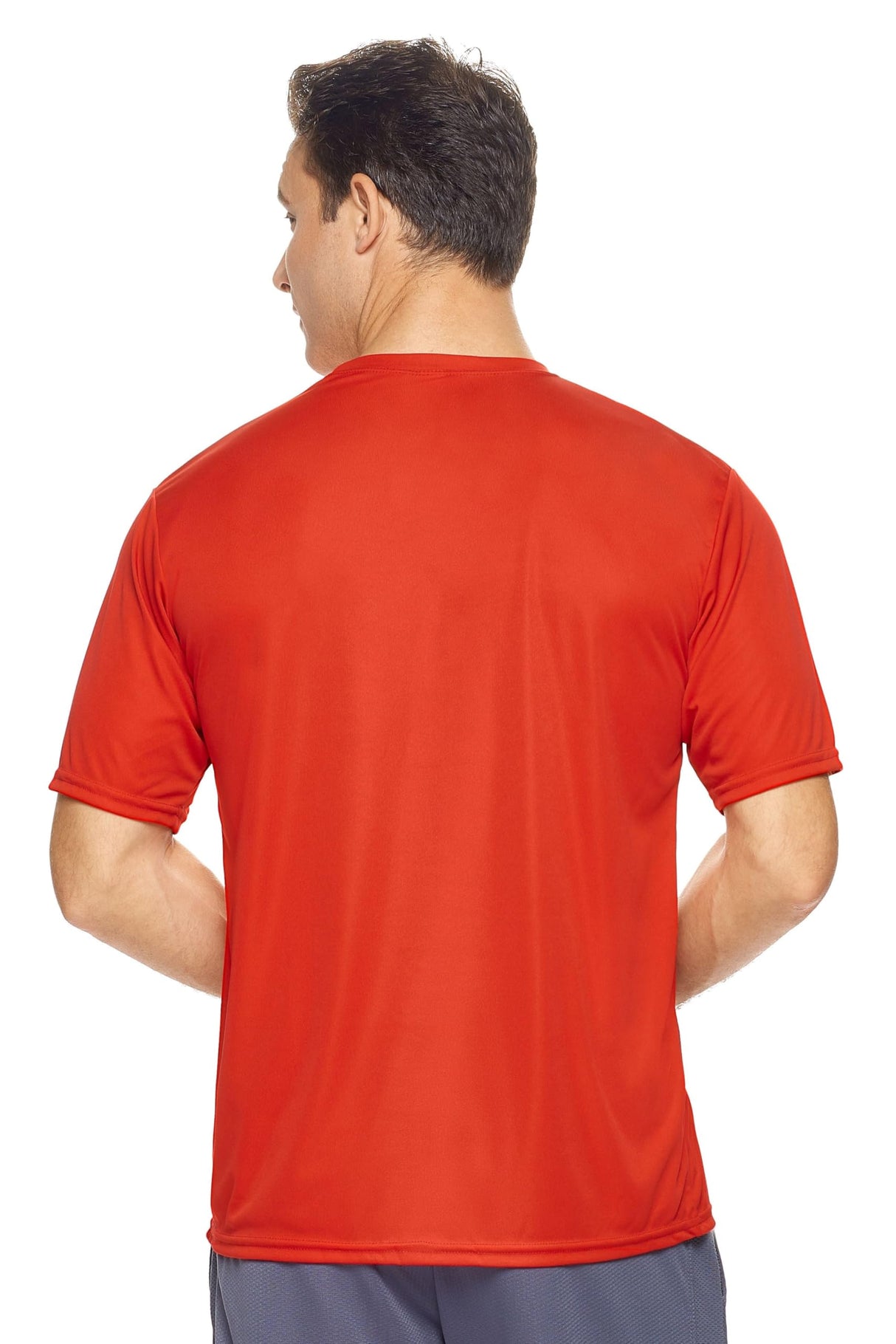 Expert Brand USA-Made Men's Drimax Short-Sleeve Active T-Shirt for Training Gym Hiking Workout