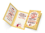 Prime Greetings Friend Birthday Card, Made in America, Eco-Friendly, Thick Card Stock with Premium Envelope 5in x 7.75in, Packaged in Protective Mailer