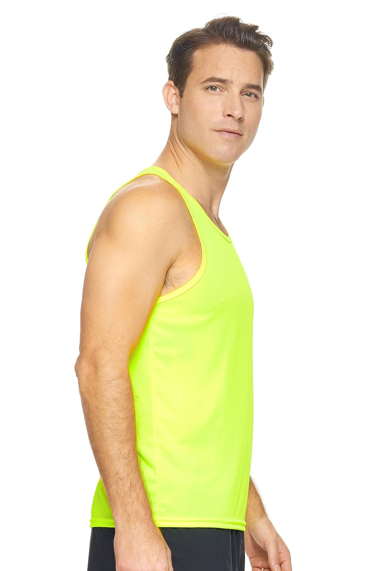 Expert Brand USA-Made Men's Drimax Active Sleeveless Muscle Shirt for Training Gym Hiking Workout