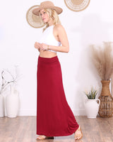 Popana Womens Long Maxi Skirt - Made in USA Long Skirts for Women Trendy - Casual Convertible Sundress Plus Size Maxi Skirt