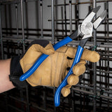 Klein Tools D2000-9ST Pliers, Made in USA, Side Cutters are Heavy-Duty 9-Inch Ironworker Pliers for Rebar, ACSR, Screws, Nails and Most Hardened Wire