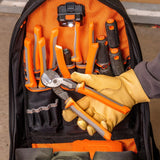 Klein Tools 1005RINS Insulated Pliers, Made in USA, Cutting / Crimping Tool for Insulated and Non-Insulated 10 to 22 AWG Wire and Connectors,1000V Rated