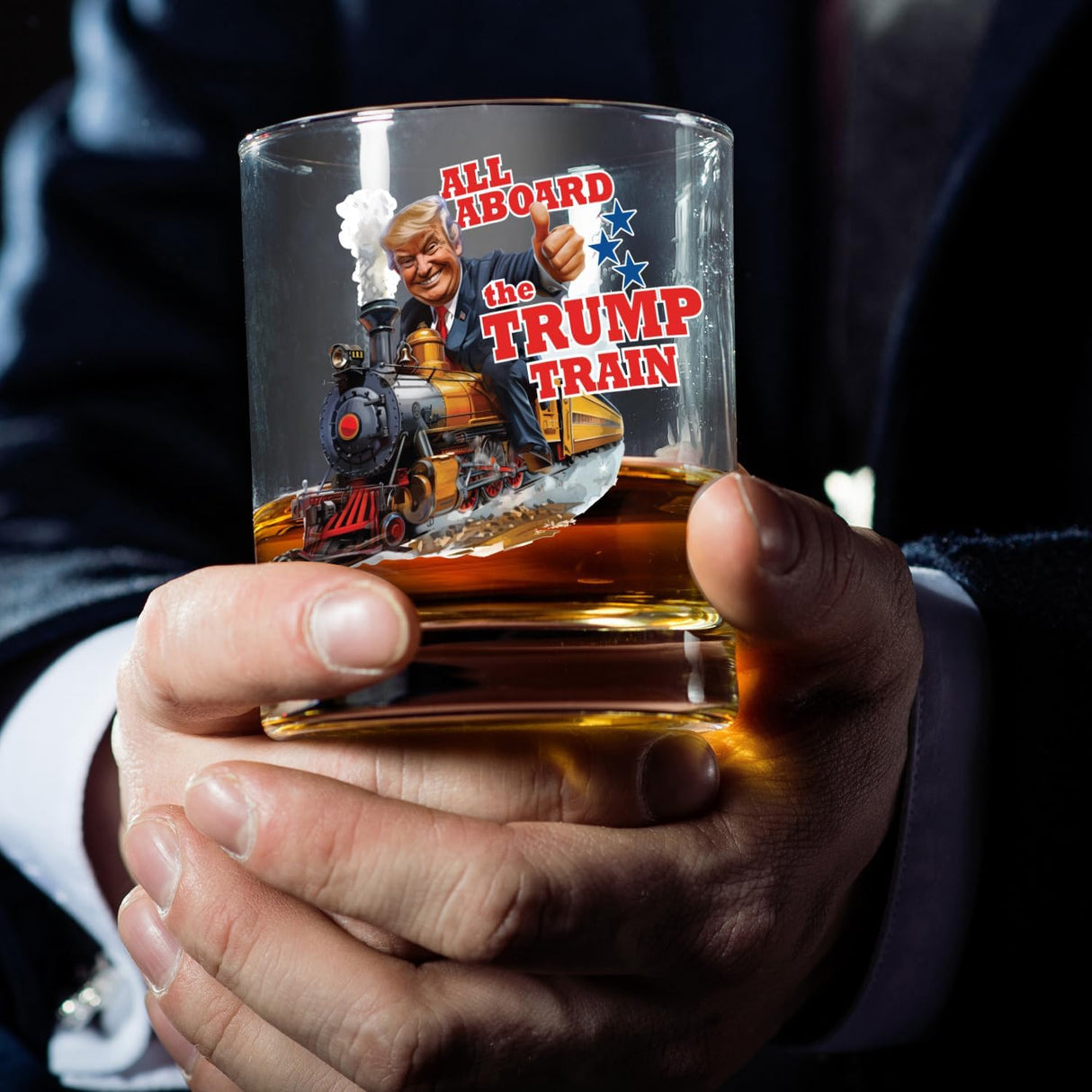 Bourbon Glass for Dad from Daughter, Son - Dad Gifts - Birthday Gifts for Dad - Dad Birthday Gift Ideas - Cool Gifts for Dad - Present for Dad 10oz Whiskey Bourbon Rocks Glass