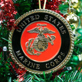 Allied Products Navy Heroes Series Holiday Ornament - Officially Licensed Navy Medallion