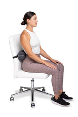 OPTP The Original McKenzie Lumbar Roll – USA-Made Low Back Lumbar Support for Office Chair & Car Seat Back Support Cushion. The Preferred Lumbar Pillow by Physical Therapists - Firm Density