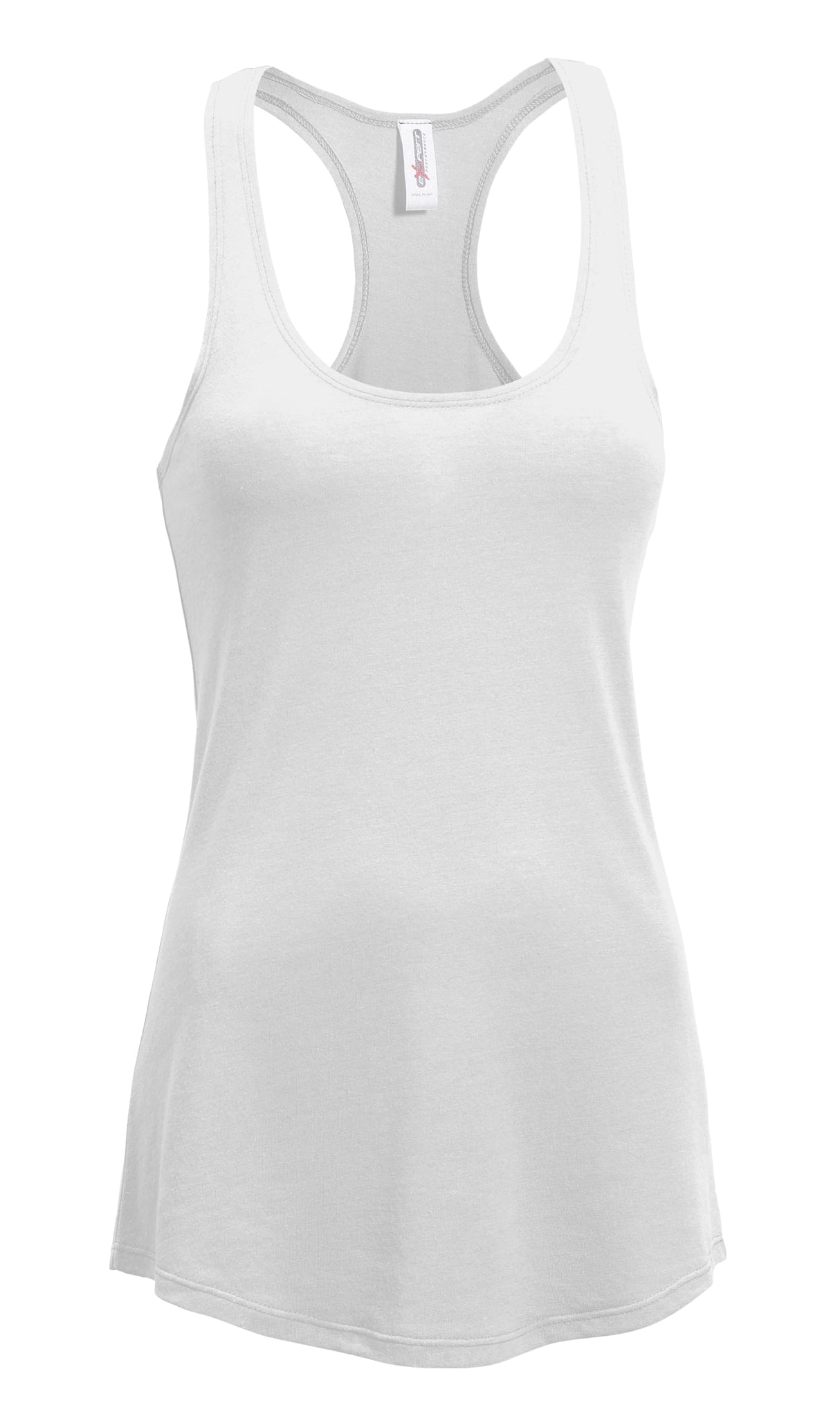 Expert Brand USA-Made Women's TriTec Activewear Performance Racerback Tank Top