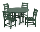 POLYWOOD® Lakeside Dining Set, Teak